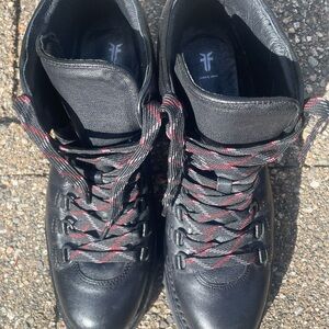 Frye women’s leather hiking boots. Like new! Never worn outside. Size 8.5.